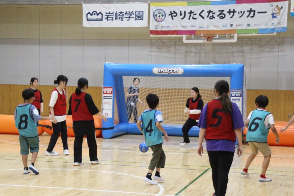 NTT東日本・岩崎学園・オレンジスクール【たのしい！ボールあそび教室】②