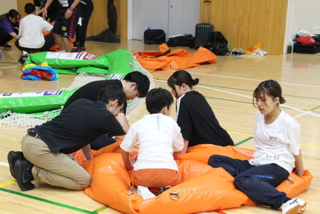 NTT東日本・岩崎学園・オレンジスクール【たのしい！ボールあそび教室】③